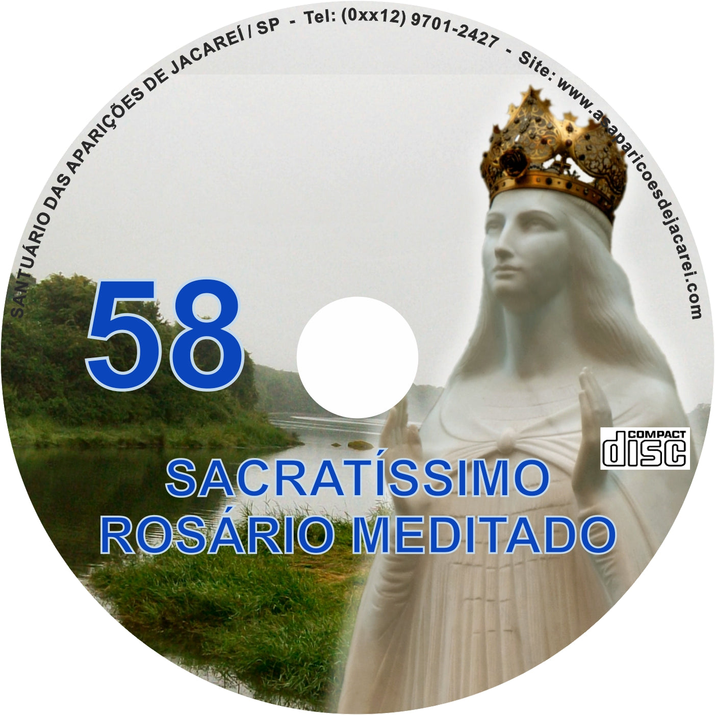 CD Rosário Meditado 058 CD Rosário Meditado 058